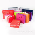 colorful rope handle bags for shopping